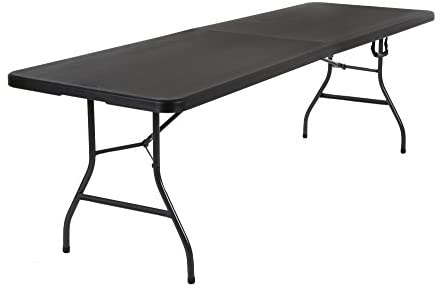 8ft Black Table